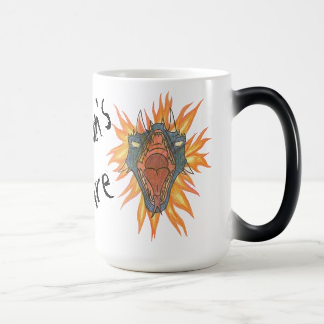 Mug Magic Le feu du dragon (Droite)