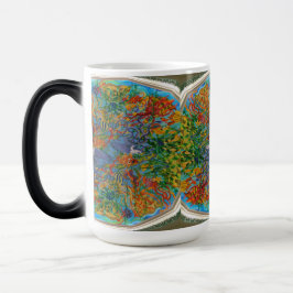 Mug Magic Le poisson dans l'art Abstrait océanique