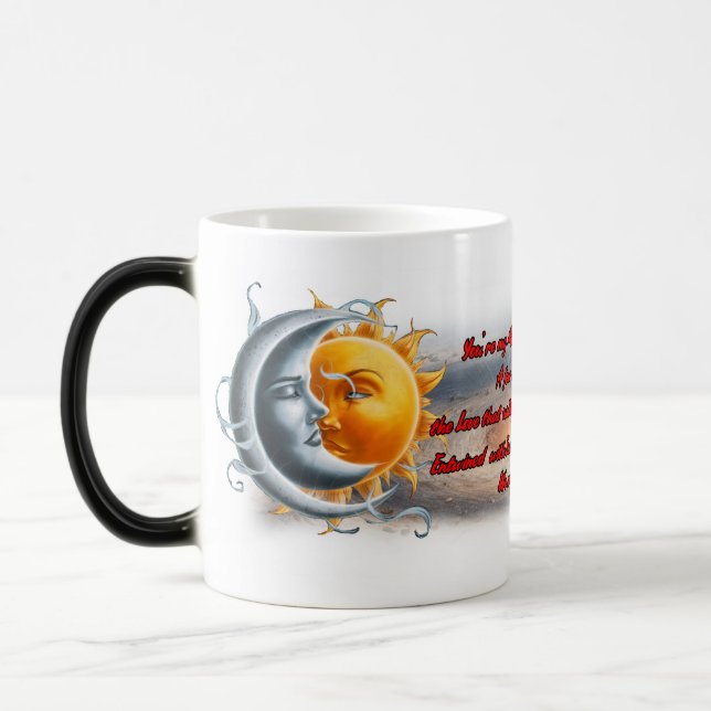 Mug Magic Le Soleil et la Lune dansent ensemble sur un (Gauche)