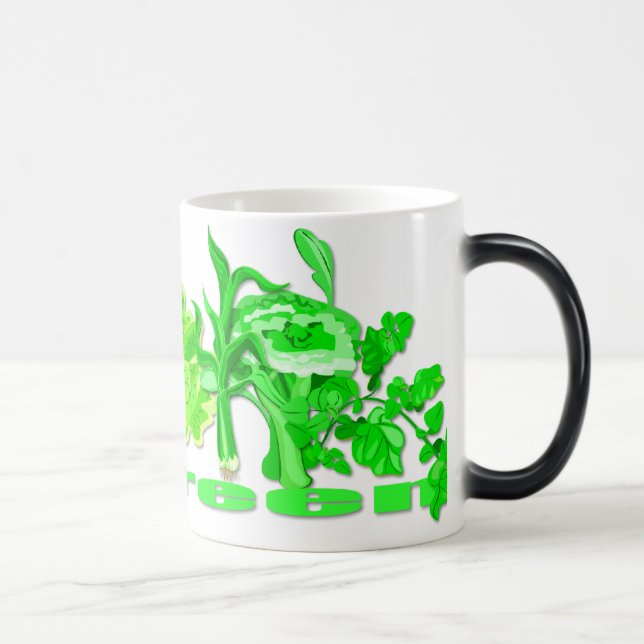 Mug Magic Légumes de devenez écolo (Droite)