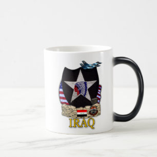 Mug Magic les 2èmes vétérans Irak de division d'infanteri