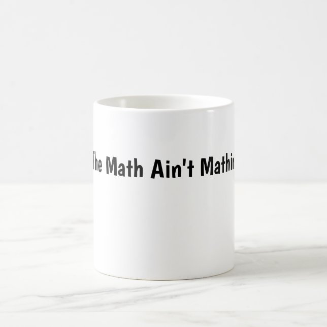 Mug Magic Les maths collent pas (Centre)
