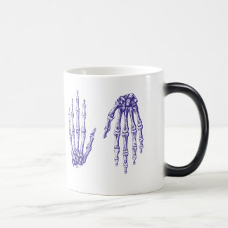 Mug Magic Les os de la main humaine