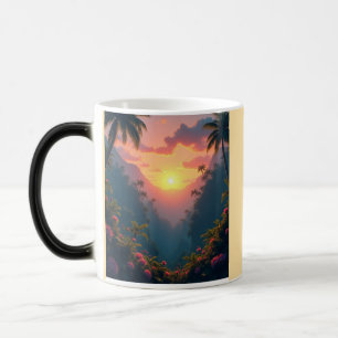 Mug Magic Lever de soleil tropical