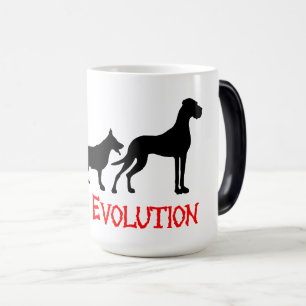 Mug Magic L'évolution des dogues allemands est drôle