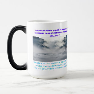 Mug Magic l'hiver est le moment du confort