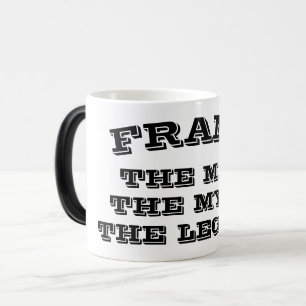 Mug Magic L'homme mythe légende sensible à la chaleur change