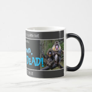 Mug Magic Lid down, singe mort - stupide traduit allemand!