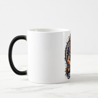 Mug Magic Lion's Drum Parade drôle d'art : Majestic Lion Imp