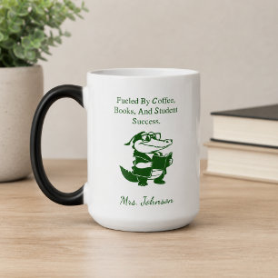 Mug Magic Livres de café Réussite de l'étudiant Conception d