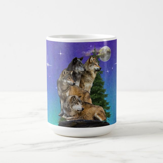 Mug Magic Loup et Lune (Centre)