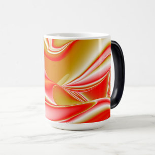 Mug Magic Love and Gold Abstrait 3D Rainbowart
