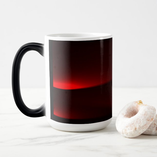 Mug Magic Lumières Cranberry Et Black (Avec donut)