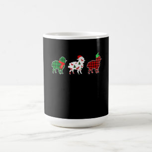 Mug Magic Lumières de l'arbre de Noël des moutons amusants