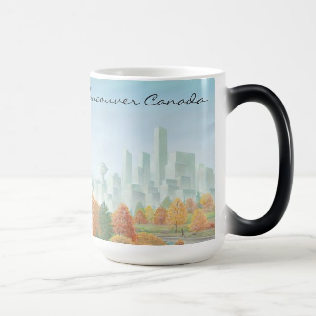 Mug Magic Lunettes de mousse Souvenir de Vancouver (Droite)