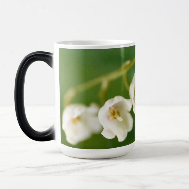 Mug Magic Lys blancs de la vallée (Convallaria majalis) (Gauche)