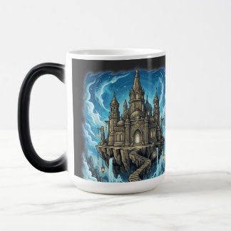 Mug Magic Magical Celestial Floating Castle In The Clouds