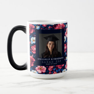 Mug Magic Maîtres de Fleur de Rose Classique Diplômé