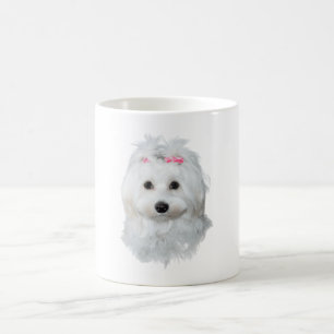 Mug Magic Maltais de l'élégance Fluffy Beauty