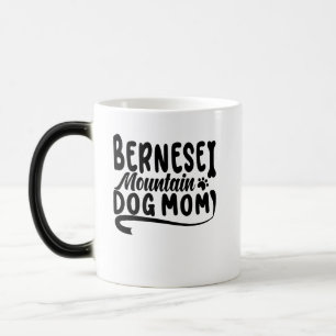 Mug Magic Maman bernoise chiot, Mère bernoise chien, Maman b