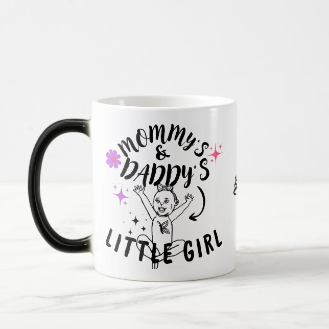 Mug Magic Maman's & papa's Little Girl (Gauche)
