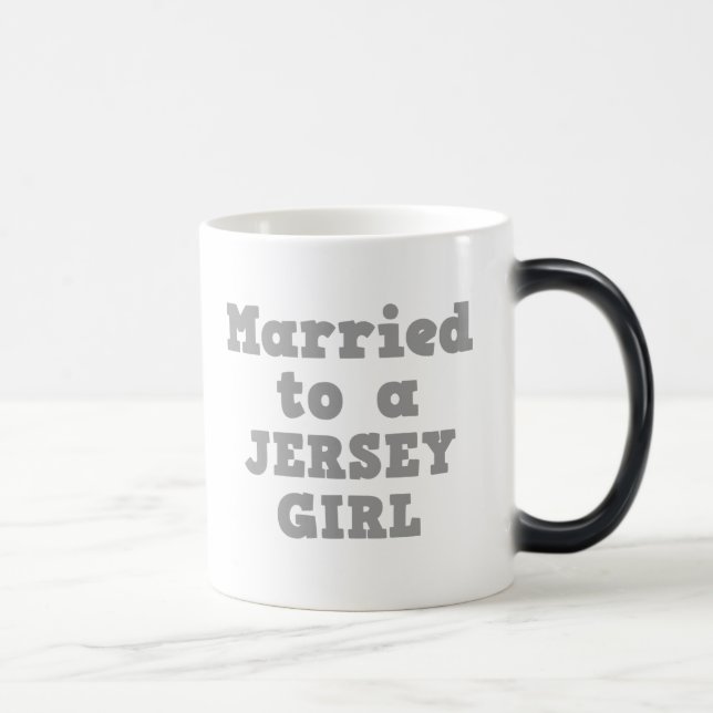 MUG MAGIC MARIÉ À UNE JERSEY GIRL (Droite)