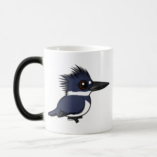 Mug Magic Martin-pêcheur ceinturé de Birdorable (mâle)