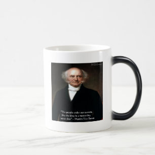 Mug Magic Martin Van Buren "Les Américains vivent" Cadeaux d