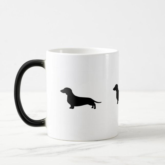 Mug Magic Masse de Dachshund (Gauche)