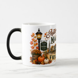 Mug Magic Matin d'automne dans la rue principale de Fryeburg