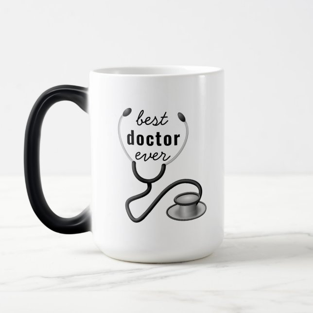 Mug Magic Meilleur Docteur jamais apprécié le plus grand Doc (Gauche)