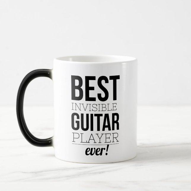 Mug Magic Meilleur joueur de guitare invisible (Gauche)