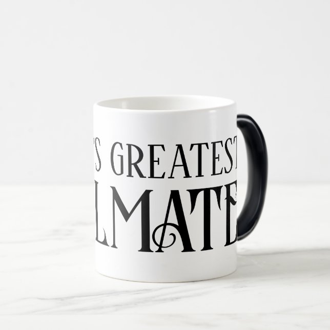 Mug Magic Meilleure idée de cadeau SoulMate de café SoulMate (Devant droit)