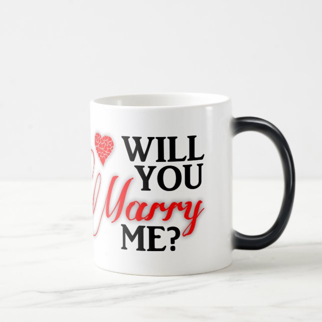 Mug Magic m'épouserez-vous ? Surprise (Droite)