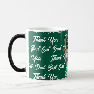 Mug Magic Merci Meilleur Papa Chat Chapeau de Leprechaun Mig