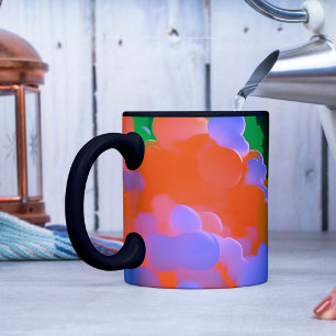 Mug Magic Merveilleux nuages orange et violet