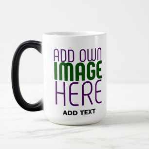 MUG MAGIC MODÈLE DE TEXTE D'IMAGE BLANCHE SIMPLE MODERNE