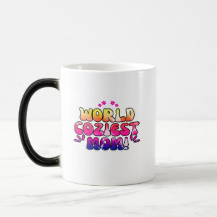 Mug Magic Monde Coziest Maman - Coloré Floral Retro