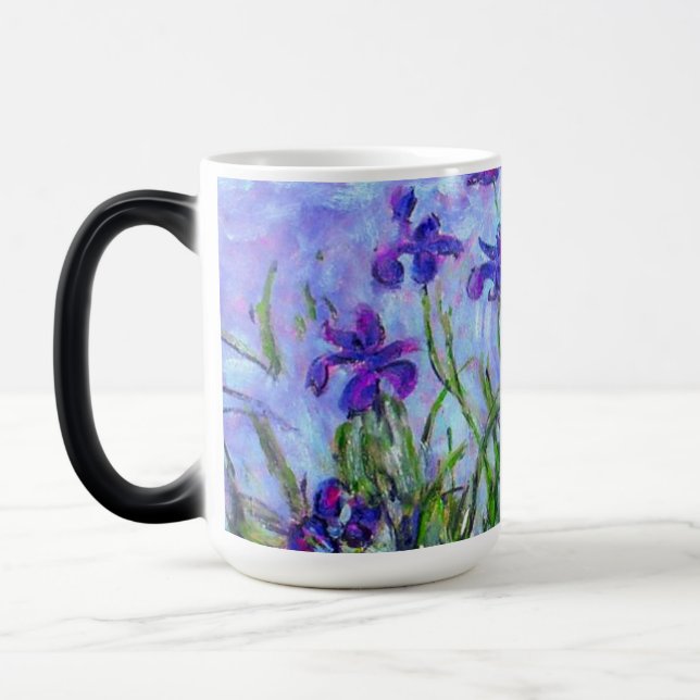 Mug Magic Monet Lilac Irises (Gauche)