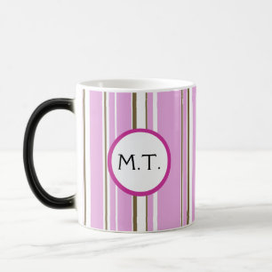 Mug Magic Monogramme Brown rose