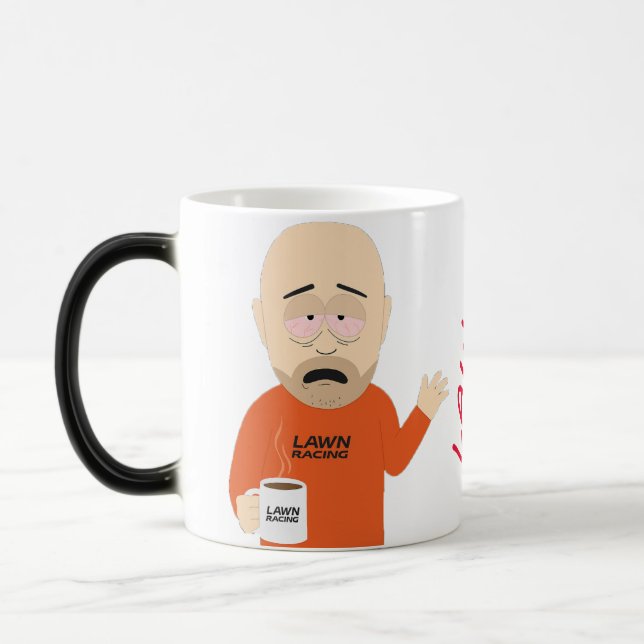 Mug Magic "Morning Gap Juice - Pelouse Racing Coffee Mug" (Gauche)