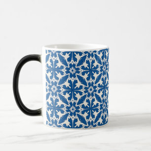 Mug Magic Motif Boho en Bleu – Élégant & Audacieux