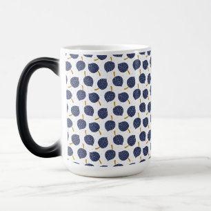 Mug Magic Motif de fruits de la bombe Abstraite bleue marine