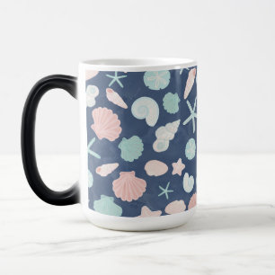 Mug Magic motif des coquillages