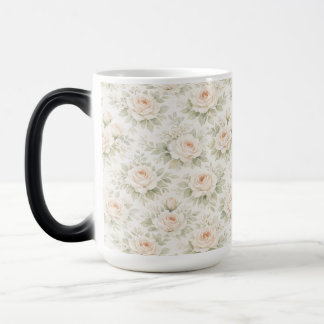 Mug Magic Motif floral de mariage
