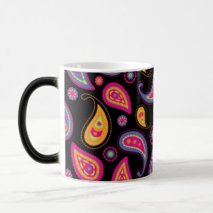 Mug Magic Motif Paisley Coloré