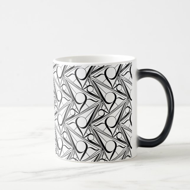 Mug Magic Motif triangle avec cercle (Droite)