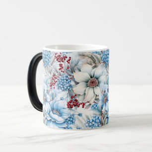 Mug Magic Motif vintage fleuri sans joint
