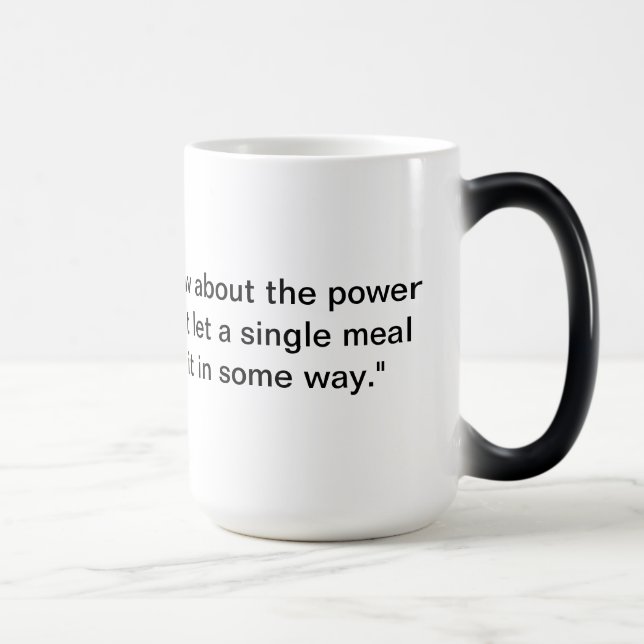 Mug Magic mots de motivation (Droite)