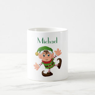 Mug Magic Mug/Elf de Noël personnalisé